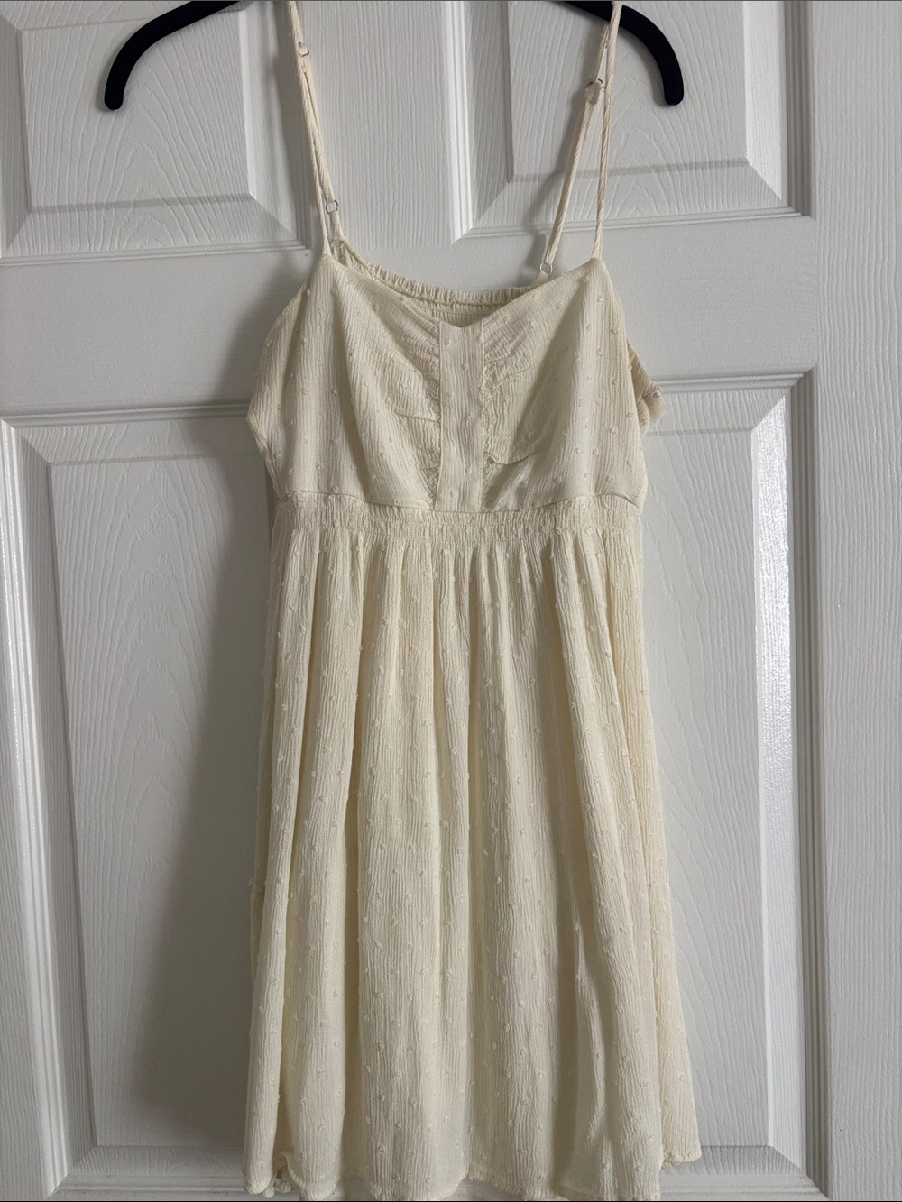 Alterd State Cream Spaghetti Strap Sundress - Lightweight Summer Dress
